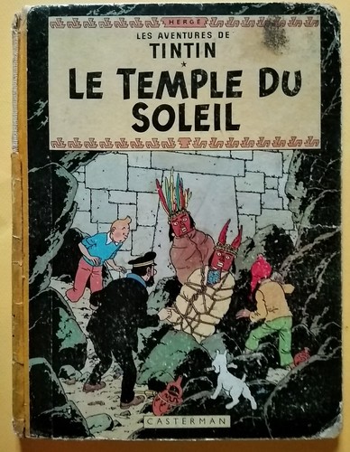 Tintin temple soleil - tintin,