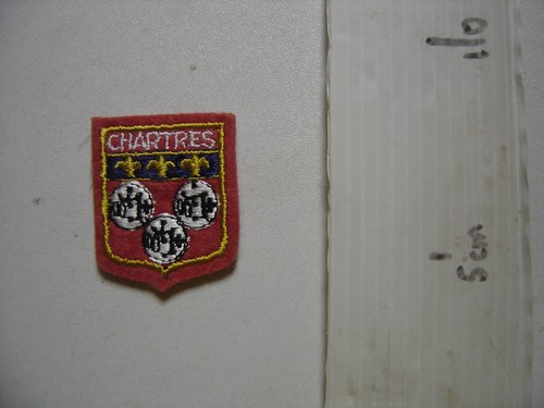 Chartres ecusson brode - chartres,