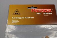 ZC1368 VOLLMER 5242 train Ho 1/87 bag 10 crates wood crates cargo boxes