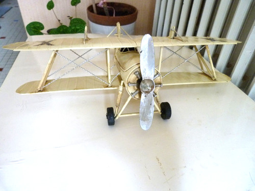 Jouet avion biplan - jouet,