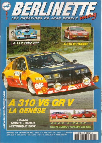 Berlinette mag alpine - berlinette,