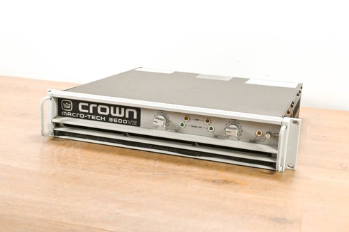 Crown macro tech - crown, 3600vz