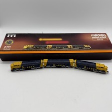 Marklin 8819 Z custom Alaska Railroad EMD F7 A-B-A Diesel Loco Set with box 
