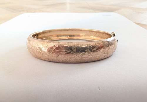 Ancien bracelet jonc ouvrant - jonc,