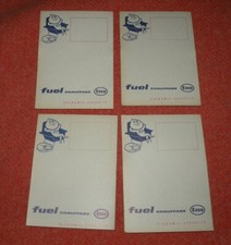 LOT DE 4 CARNETS DE GARAGE