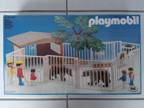 3435 playmobil zoo - zoo, vintage