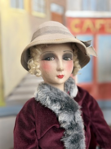 Antique french flapper boudoir