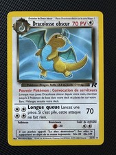 Dark Dracolossus 22/82 Rare Team Rocket 2000 French FR Pokemon Card