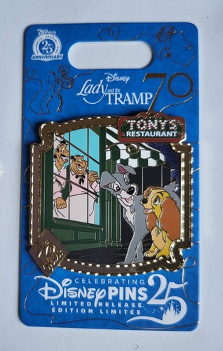 Disney pin lady and - disney,