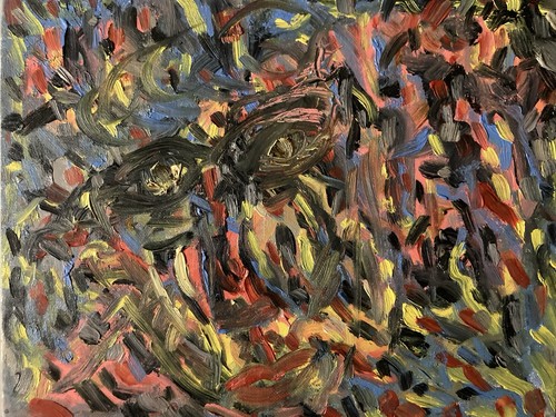 Beau dessin peinture - peinture, huile