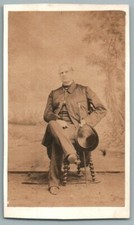 CDV 1860 Legendre d’Onsenbray Capitaine Cuirassiers Garde Royale Maréchal Perrin