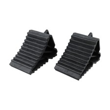 Cales de roue de frein noires robustes pour non freinées pour remorques et cara