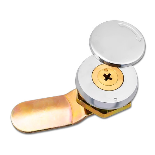Serrure rotative croisée - , pour