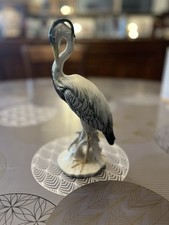 Héron Karl En Porcelaine