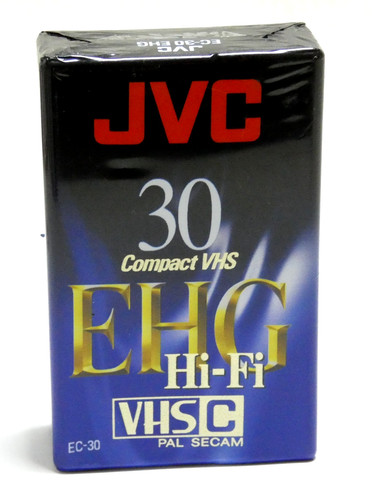 Jvc compact vhs pal - vhs, c