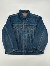 Vintage 80s Levis Levi Strauss WPL423 Blue Jean Jacket Size 40R MADE IN USA