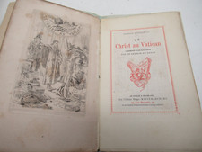 ABBE CHAPPUIS Le CHRIST AU VATICAN 1880 Illustré FELICIEN ROPS 300 EX. RARE