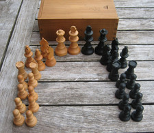 Ancien Pions de Jeu d'Echec en