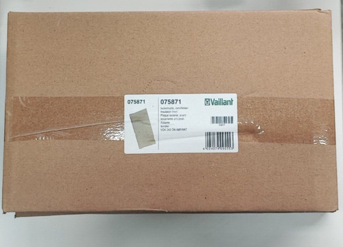 Vaillant 075871 plaque - 075871,