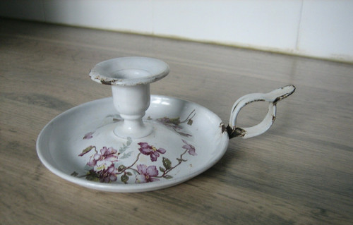 Ancien bougoir main en - ancien,
