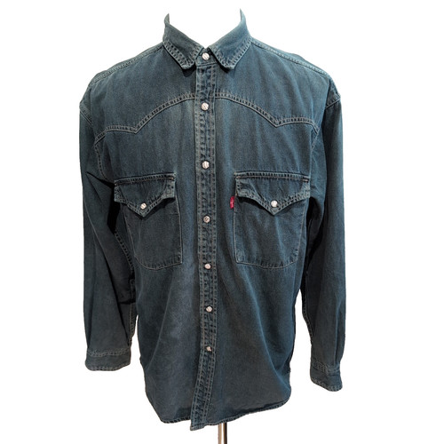 Chemise levi western jean - chemise,