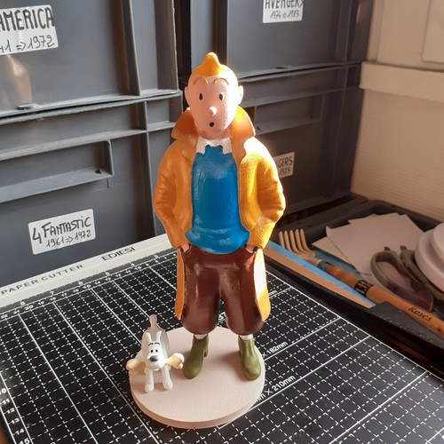 Tintin milou figurine - tintin, et