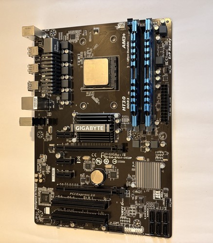 Gigabyte 970a ds3p with amd - gigabyte, fx