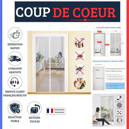 Moustiquaire magnétique