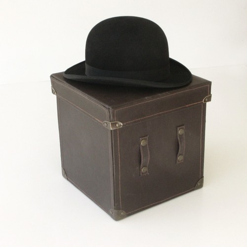 Chapeau luxe feutre noir - de,