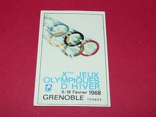 286 GRENOBLE 1968 HIVER PANINI