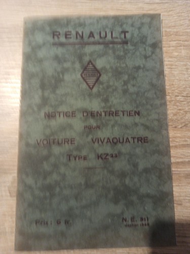 Livret utilisation renault - utilisation,