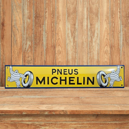Plaque émaillée michelin - plaque,