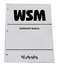 Kubota KX040-4 Excavator Workshop Service Manual Shop Repair Book