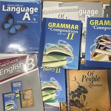 34 BOOK bundle A Beka Grammar  Composition II 5th Ed Bundle – Teacher, Test, ETC