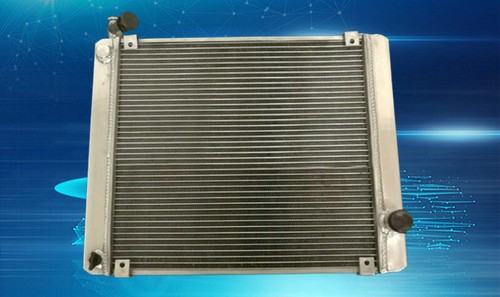 Aluminum radiator for - for, triumph