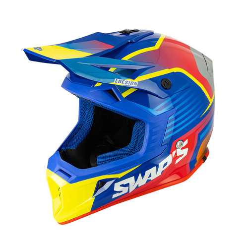 Casque cross blur - cross, s818