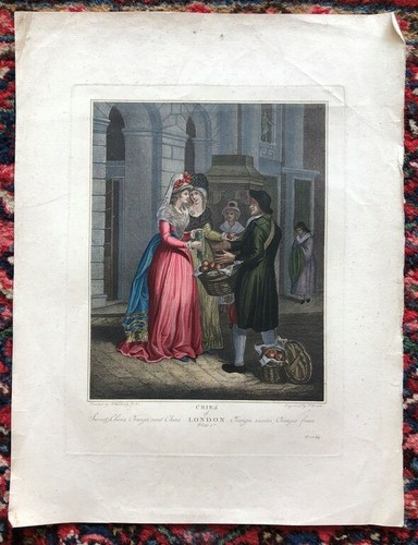 Gravure aquarellée xviii - aquarellée,