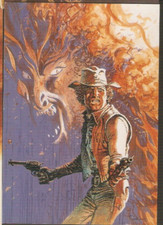 HERMANN  carte postale de la série BD   COMANCHE  Ed. J.P. Hubert /Lombard 1984