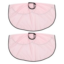  2 Pcs Cape De Salon Coiffure Cheveux Mourants Smoking Toilettage