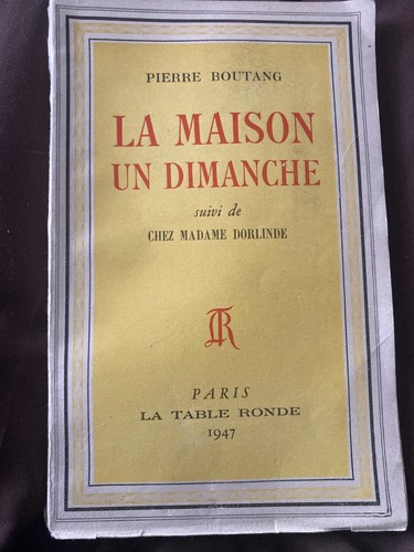 Pierre boutang maison un - pierre, "la