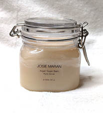Josie Maran Argan Sugar Balm Body Scrub Peppermint Bark 10 fl oz ~ New