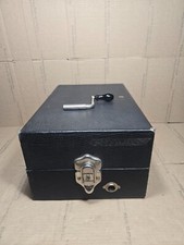 Antique Gramophone Portable Hand Crank Phonograph - Needs Repair/ Restoration