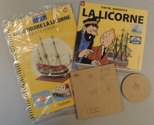 Tintin construire licorne - la,