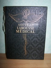 NOUVEAU LAROUSSE MEDICAL Edition 1952 + 8 planches transparents couleur anatomie