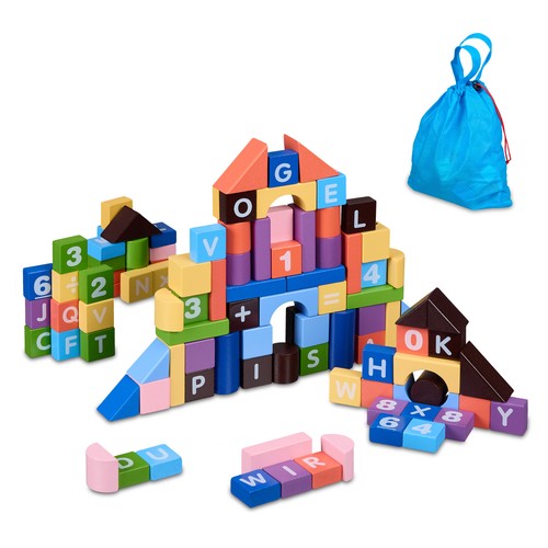 Cubes bois blocs de - cubes, en