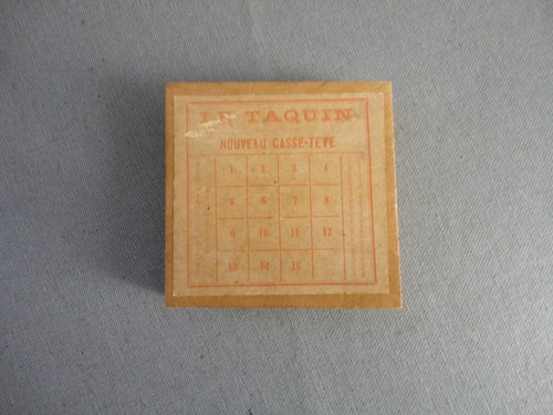 Taquin jeu ancien en - taquin,