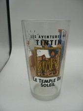 TINTIN verre à moutarde French Drink Glass Gand Format