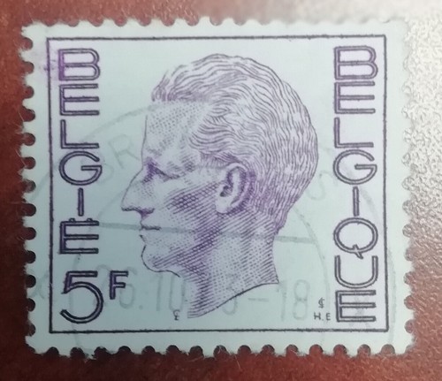 Timbre belgique anniversaire - belgique,
