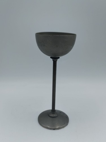 Ancien verre pied coupe en - verre,