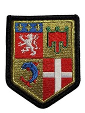 ECUSSON BRODE REGION AUVERGNE RHONE ALPES PATCH SUR SCRATCH NEUF